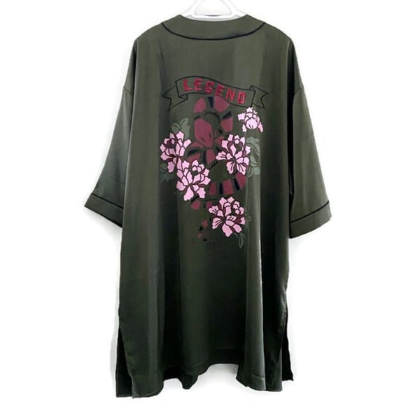 Love and Legend Jackets & Blazers - 3X Stunning Olive Green 'Love and Legend' Duster NWOT